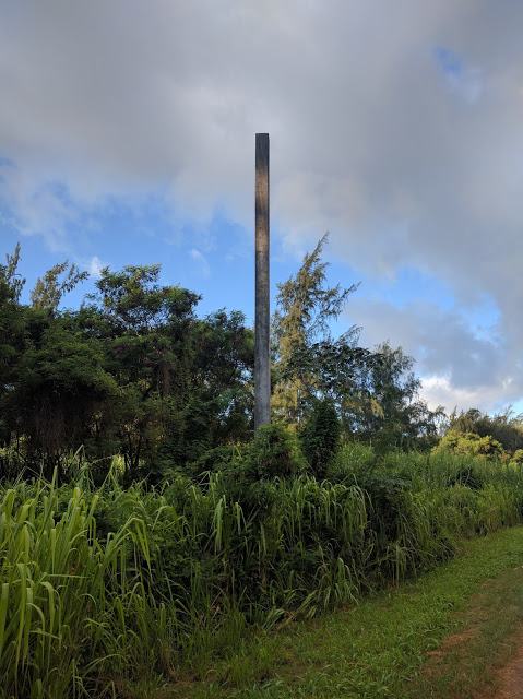 Answer: The mystery of the Hawaiian posts on the North Shore