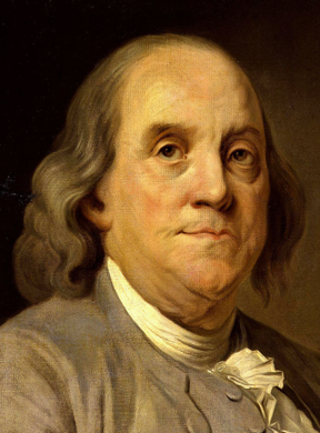 Benjamin Franklin / the problem of 18th century fake news / ladybugs