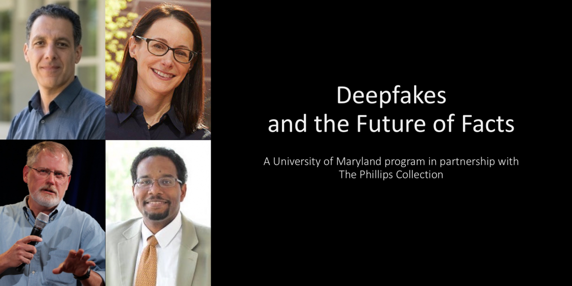 Key presenters for the Deepfakes and the Future of Facts event