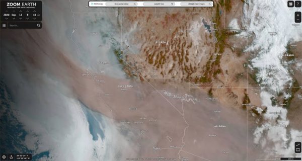 A few wildfire monitoring and satellite image sites (Sept 12, 2020)