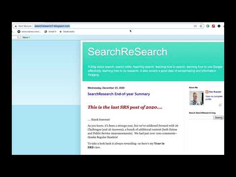 SearchResearch Extra:  Tab to search – a handy pro shortcut