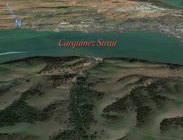 Lessons:  Why is the Carquinez Strait so undeveloped?