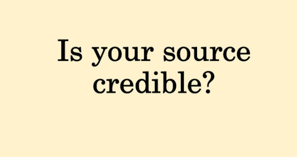 How to find anything #5:  Assessing Credibility of News Sources