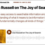 SearchResearch on a podcast–"The Informed Life"–Listen now